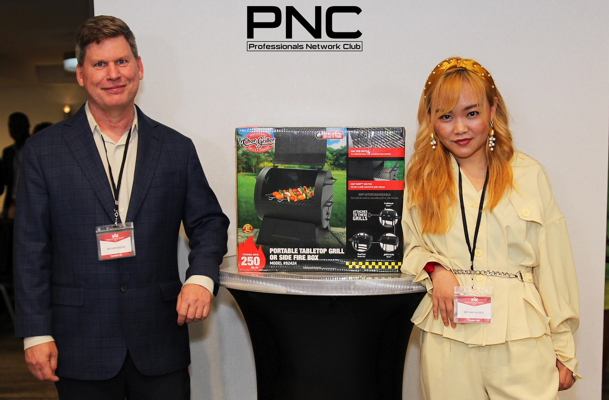 Raffle Winner (Exhibitor Won a BBQ Pit)